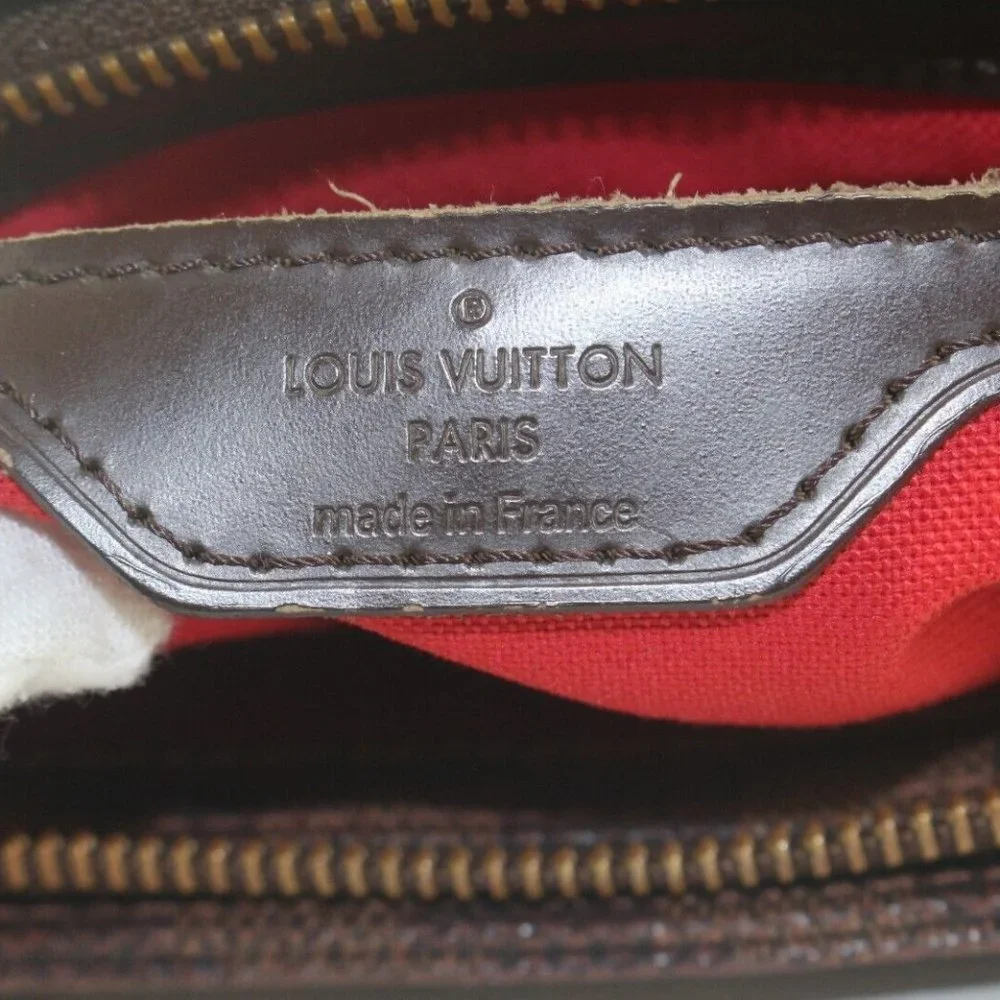Louis Vuitton SPECIAL ORDER Damier Ebene Cabas Piano Zip Top Shoulder 2LV830K